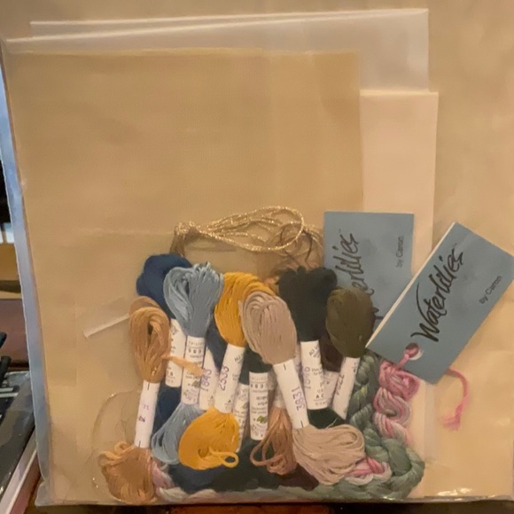 Needlework Reproduction Stumpwork Sampler. Gorgeous and complete kit! - Picture 5 of 6